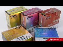  OKSO Crystal Bar 800puffs Disposable Vape with Mesh Coil and 2ML E-liquid for Smooth Flavor